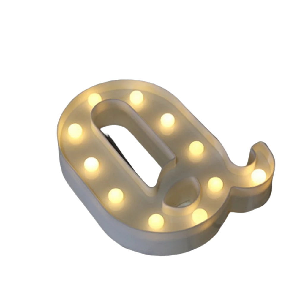 Luminous Number Lamp