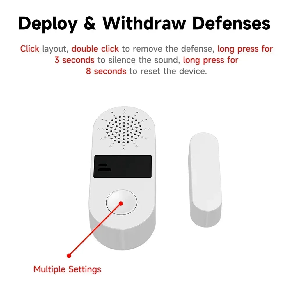 Door &  Window Sensor Alarm  and Light