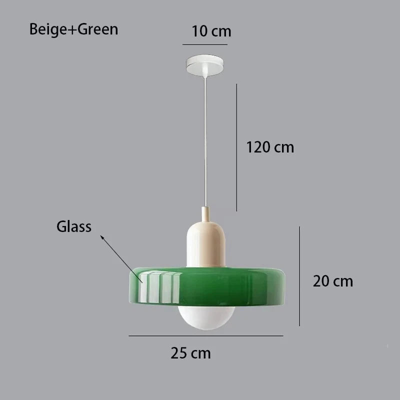 Retro Glass Pendant Lamps