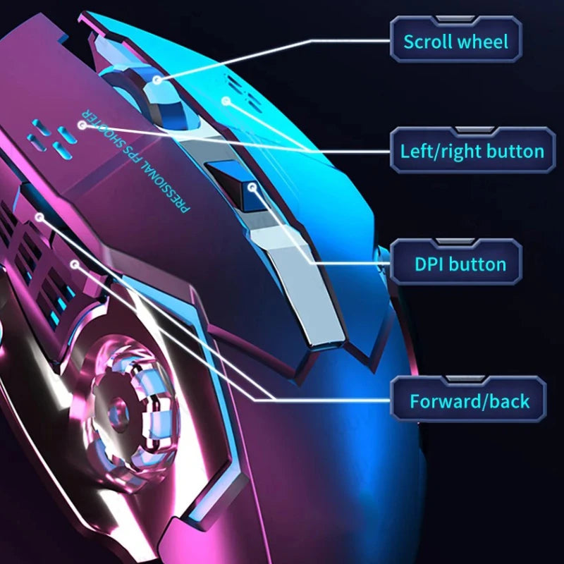 Rechargeable Wireless Mouse