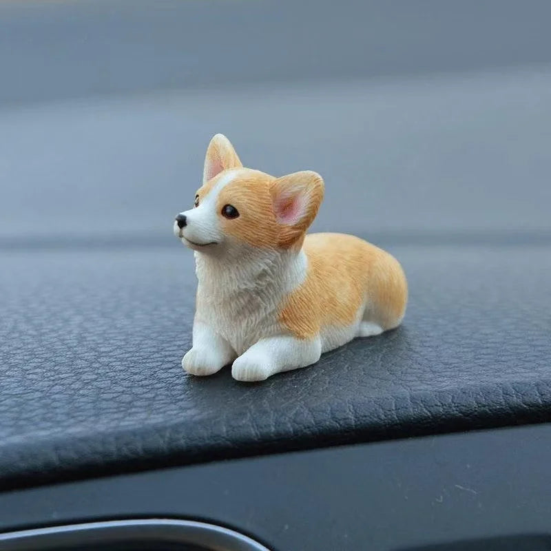 Mini Corgi  Decoration Resin Crafts