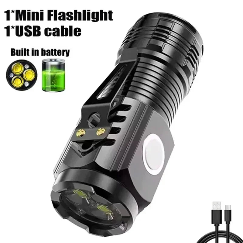 Mini Torch with Pocket Clip