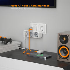 3 Way Wall Socket