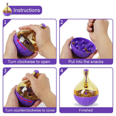 Pet Cat Fun Bowl Feeding Toys