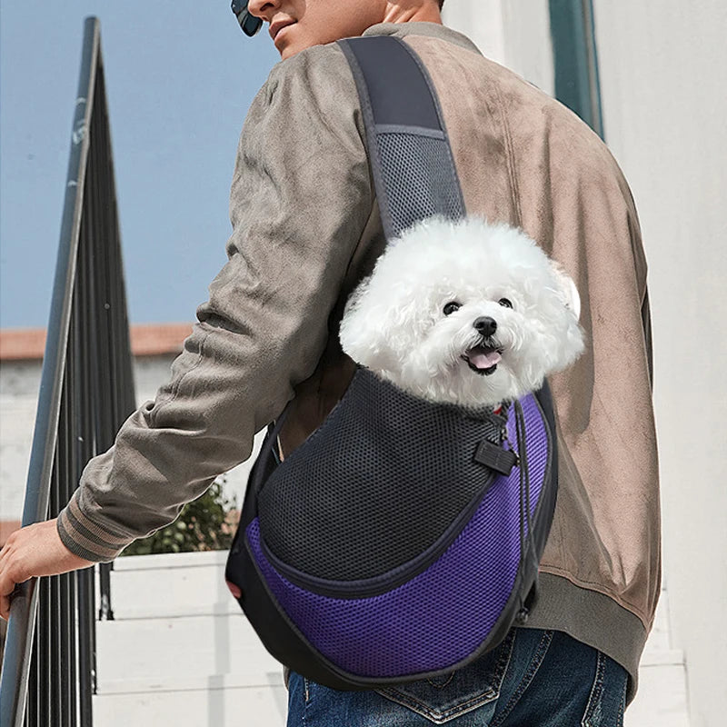 Reflective Breathable Mesh Pet Bag