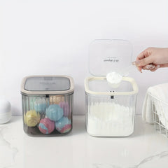 Set of High Capacity Plastic Jars
