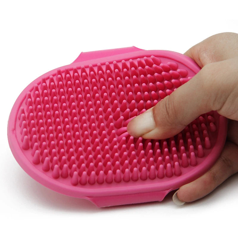 Soft Rubber Dog Cat Brush