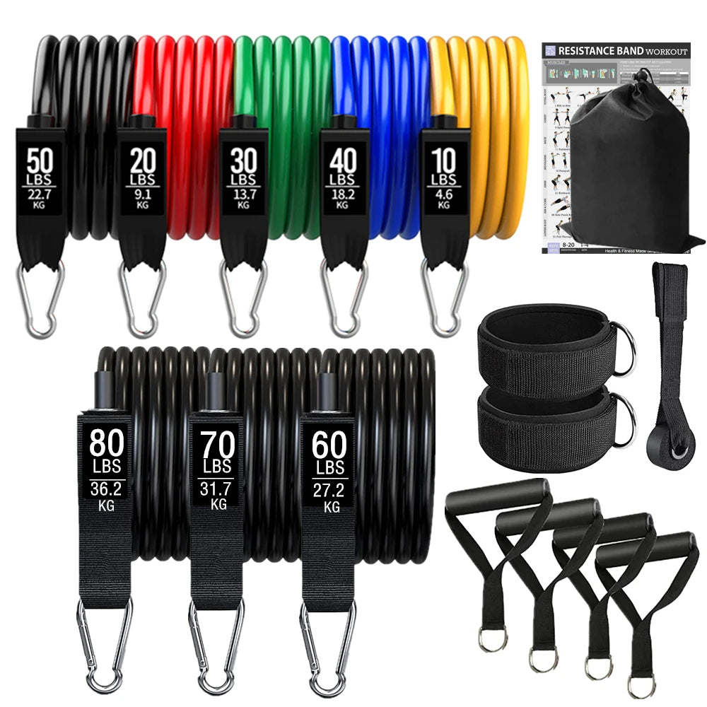 Exercises Resistance Bands Set