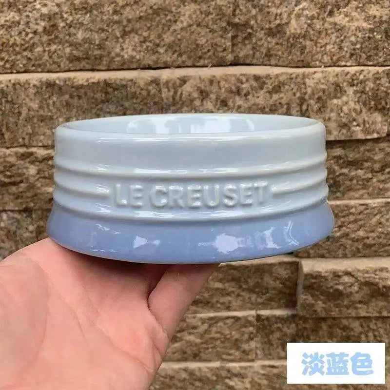 Ceramic colored cat bowl