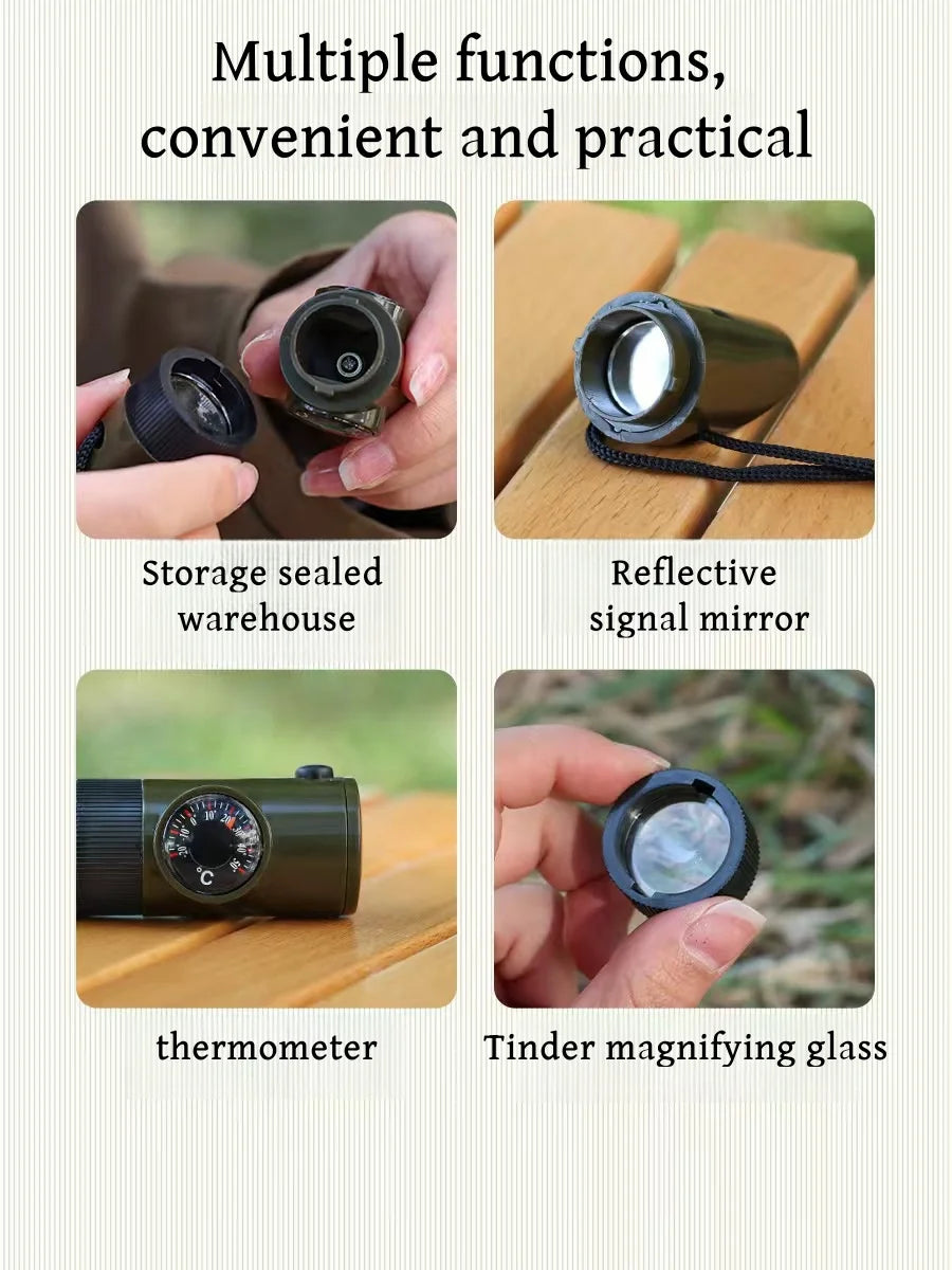 Multi-Function Survival Whistle