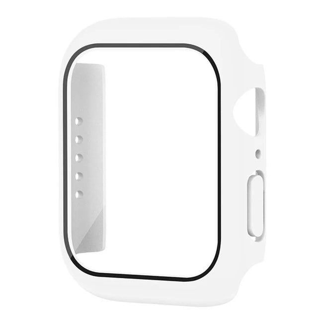 Tempered glass+Case for Apple Watch