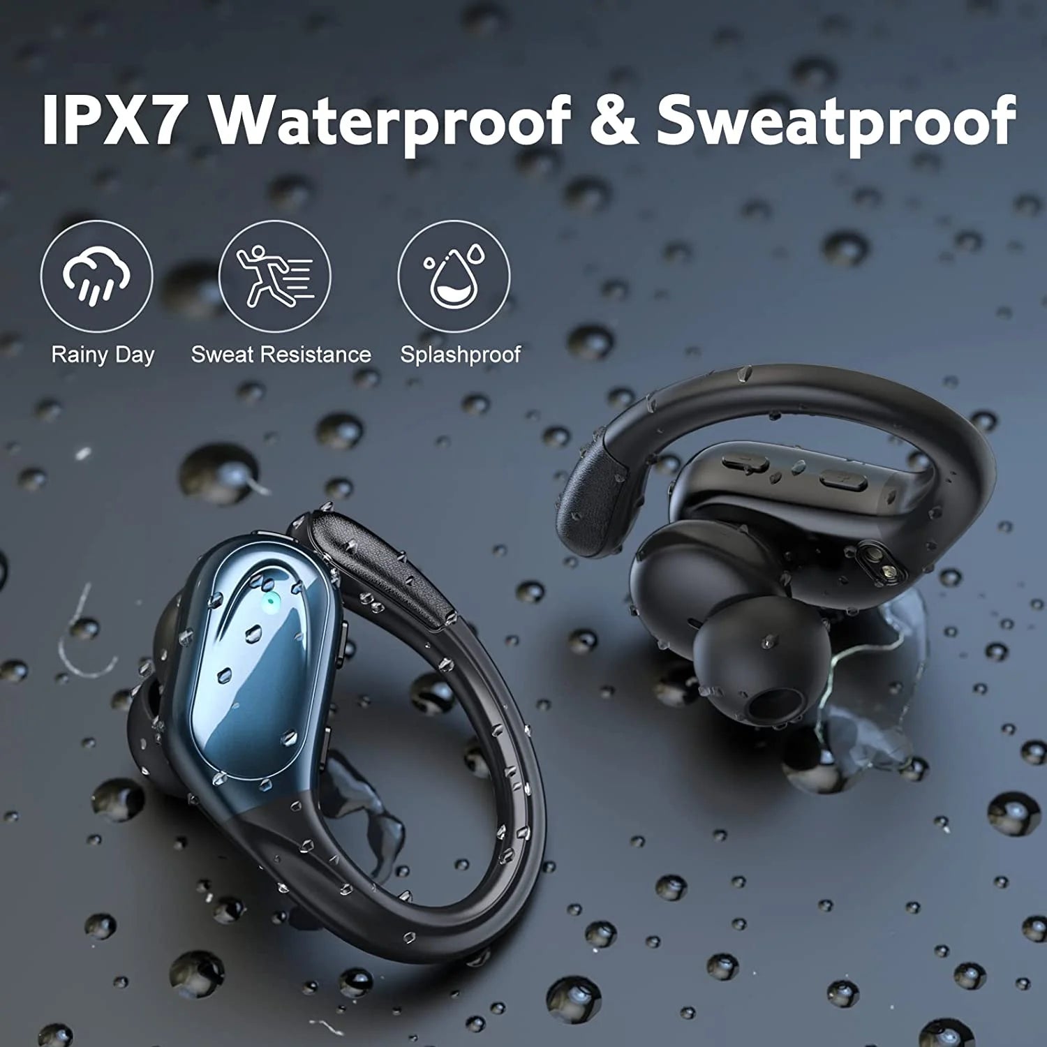 Stereo Buttons Wireless Headphones