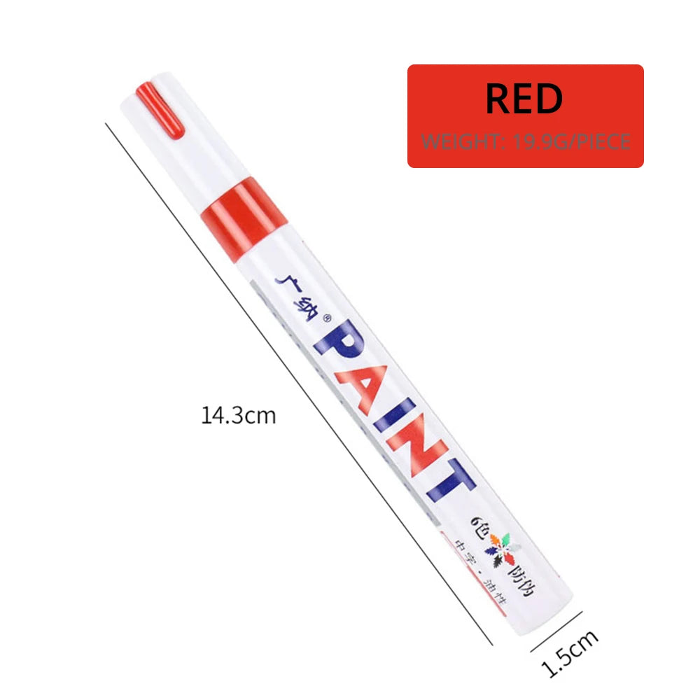 Cars Wheel Tire Oily Mark Pen
