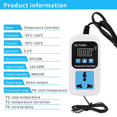Digital Temperature Controller Socket