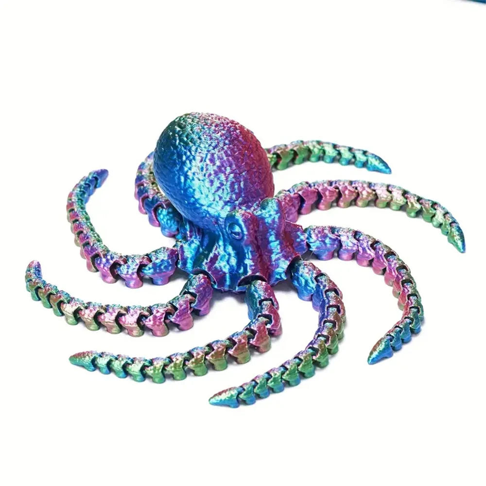 3D Printed Octopus Figurine