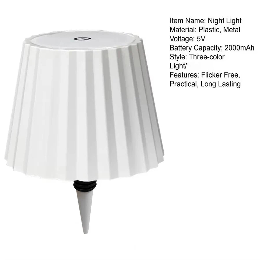 Wireless Touch   Bottle  Lamp