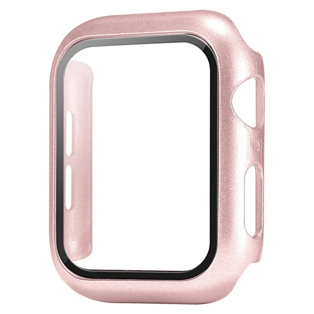Tempered glass+Case for Apple Watch
