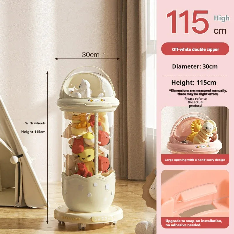 Doll Storage Bucket