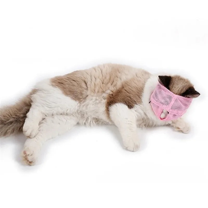 Pet Cats Anti Bite Muzzles