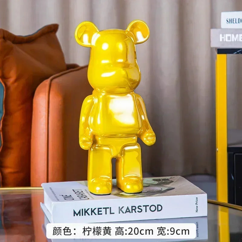 Aesthetic Bear Figure