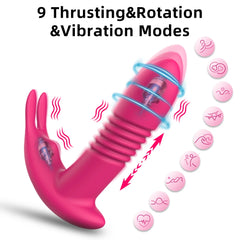 Thrusting Rotating Vibrator for Women
