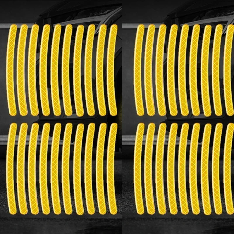 Car Wheel  Stripes Sticker
