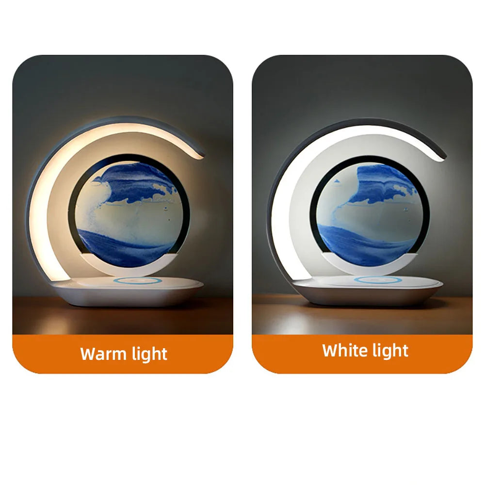 Wireless Charging Desk Lamp
