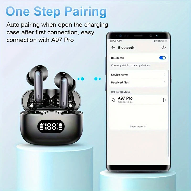 Noise Cancelling Bluetooth Earbuds