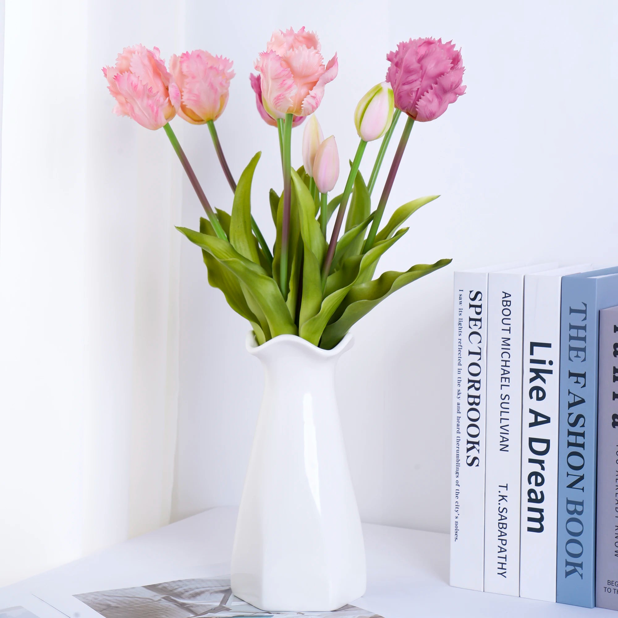 Silicone Artificial  Tulip