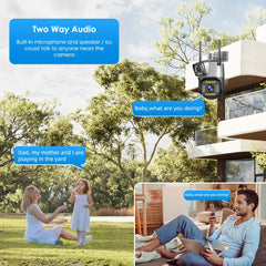Dual Lens 4G Camera