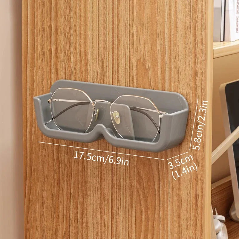 Self-Adhesive Wall-Mounted Glasses