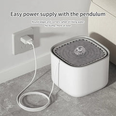 101oz/3L Pet Water Fountain