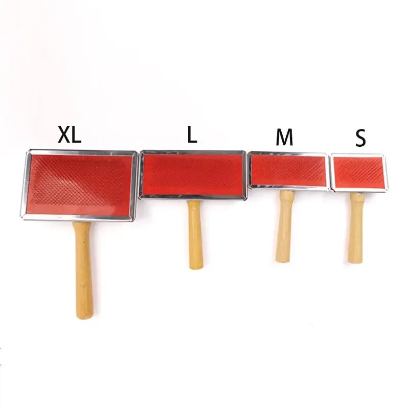 Pet  Wooden Handle Brushes