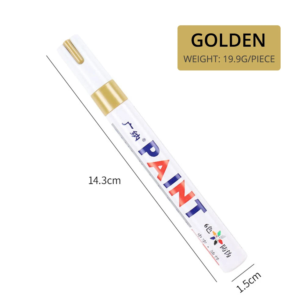 Cars Wheel Tire Oily Mark Pen