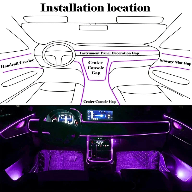 Flexible EL Wire Lights