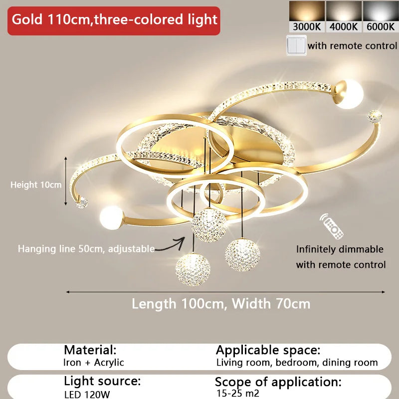 Modern Minimalist LED Ceiling Light