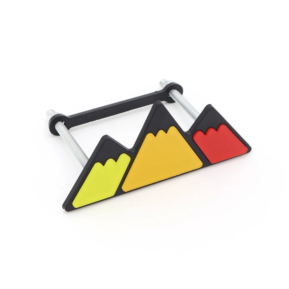 3 Colors Grille Badge