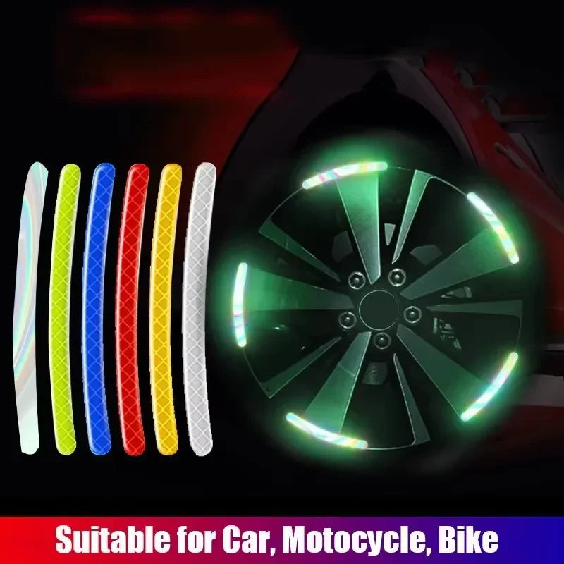 Car Wheel  Stripes Sticker