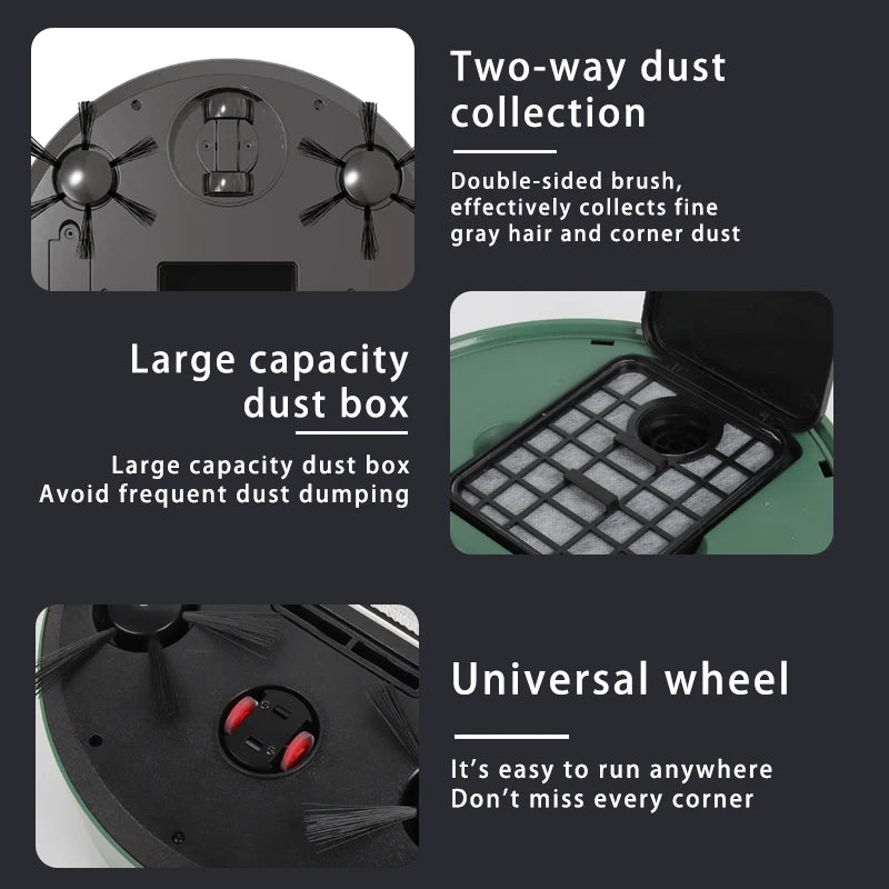 3 In 1 Smart Sweeping Robot