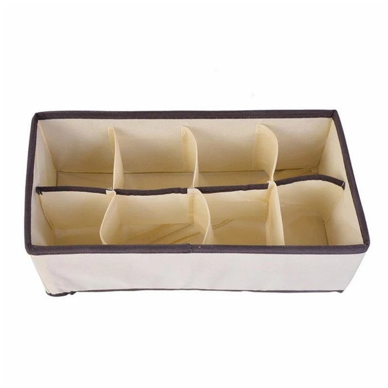Foldable underwear organizer