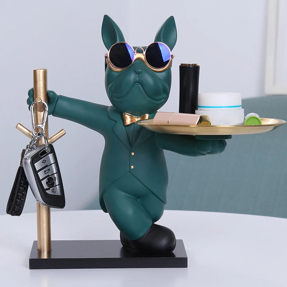 French  Dog Statue