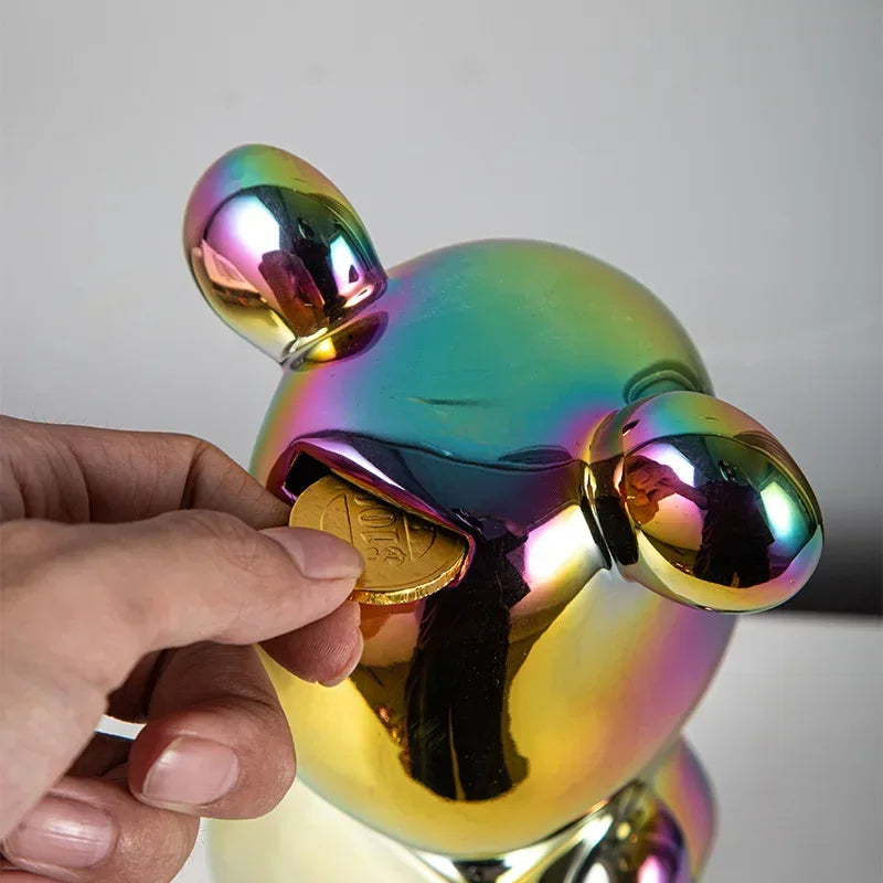 Aesthetic Bear Figure