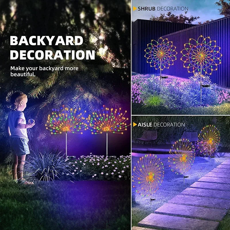 LED Firework Fairy Light
