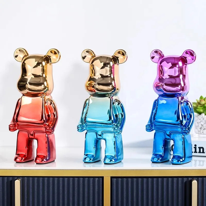 Aesthetic Bear Figure