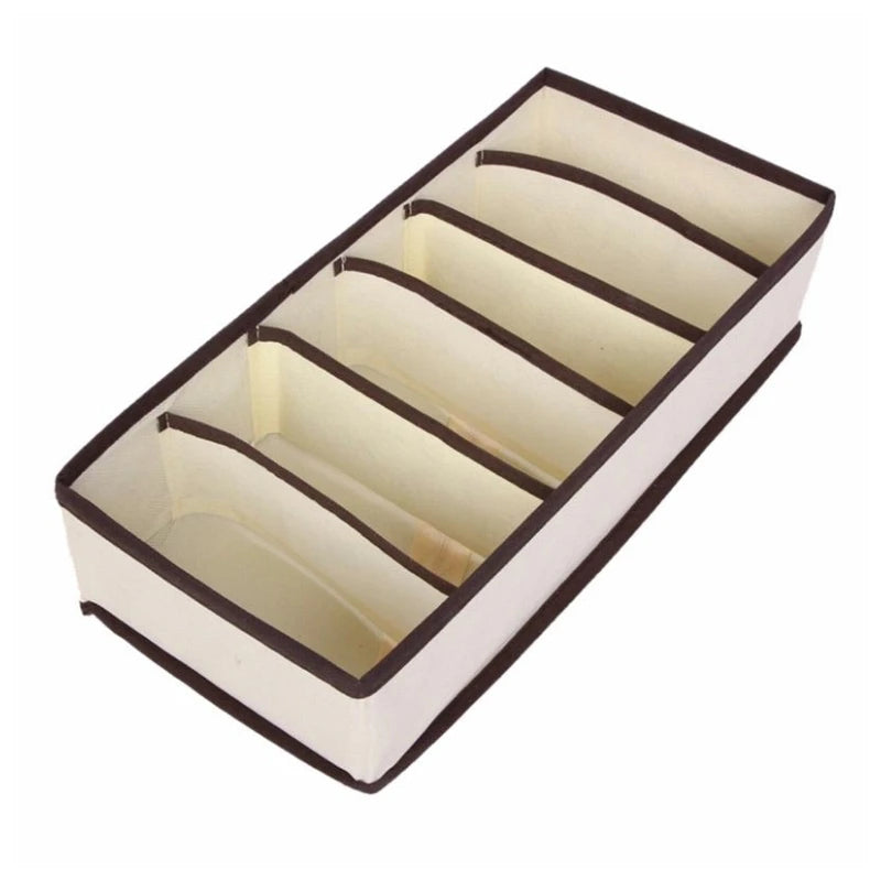 Foldable underwear organizer