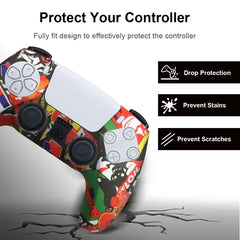 Silicone Protective Cover sleeve For PS5 Controller