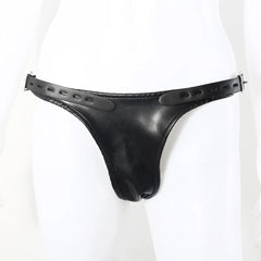 Leather Strapon Harness