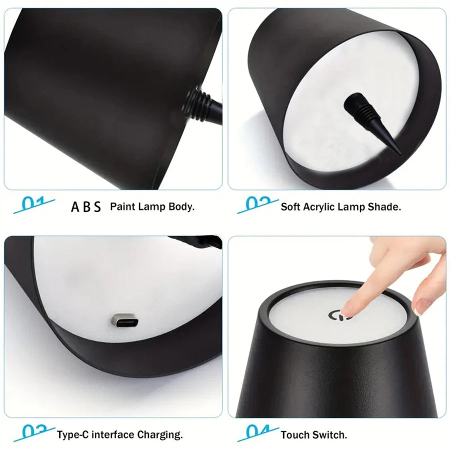 Wireless Touch   Bottle  Lamp