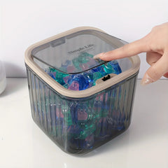 Set of High Capacity Plastic Jars