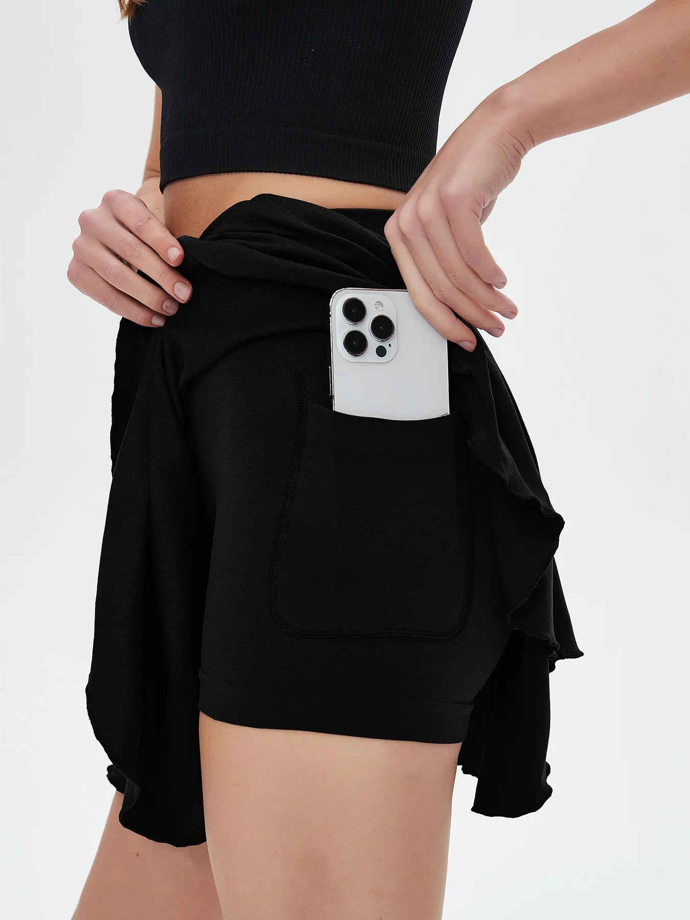 Women's High Waisted  Mini Skirt